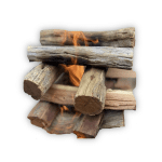 Sekelbos Firewood Barrow Sack (50cm x 50cm x 90cm)